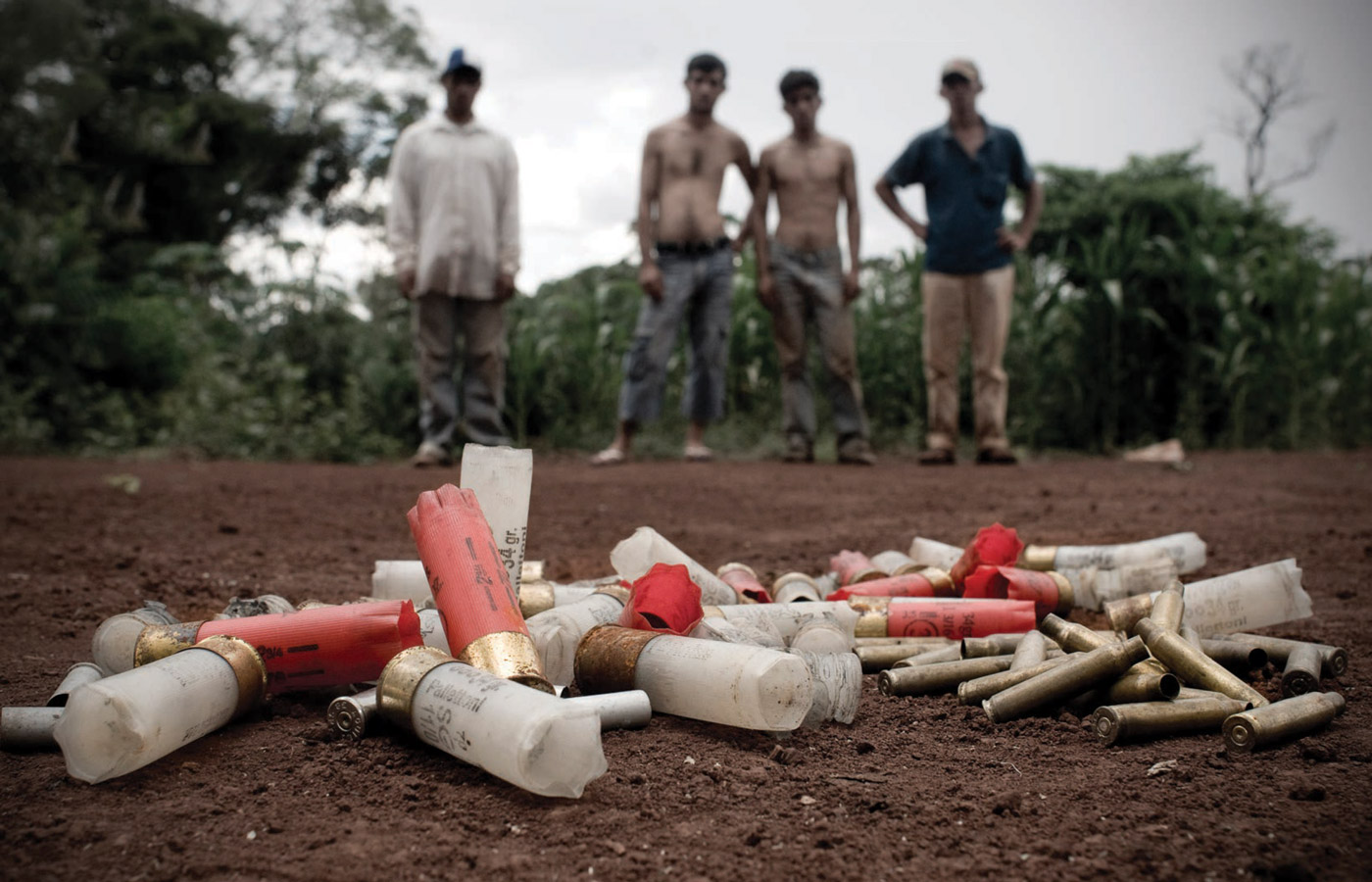 Eviction of the 13 de mayo settlement. Itapuá, Paraguay. 2009.