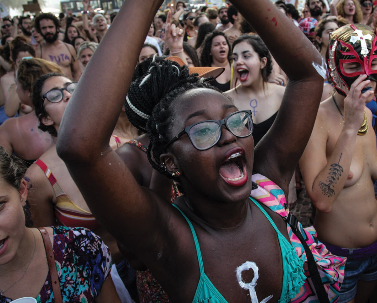 Marcha de las Putas. Río de Janeiro, Brasil. 2015.