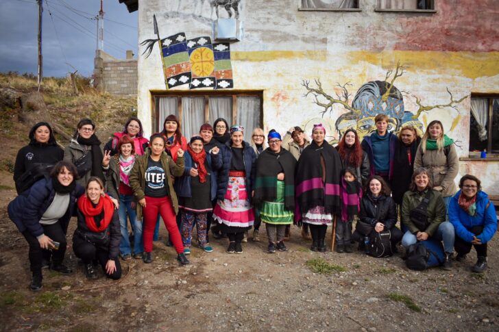 visita a mujeres mapuche presa en bariloche en mayo 2023